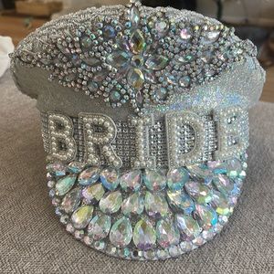 Bride captain hat yacht